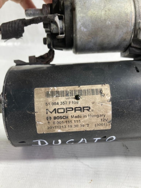 Motor Arranque Partida Fiat Ducato 2.3 2018 2019 2020 2021