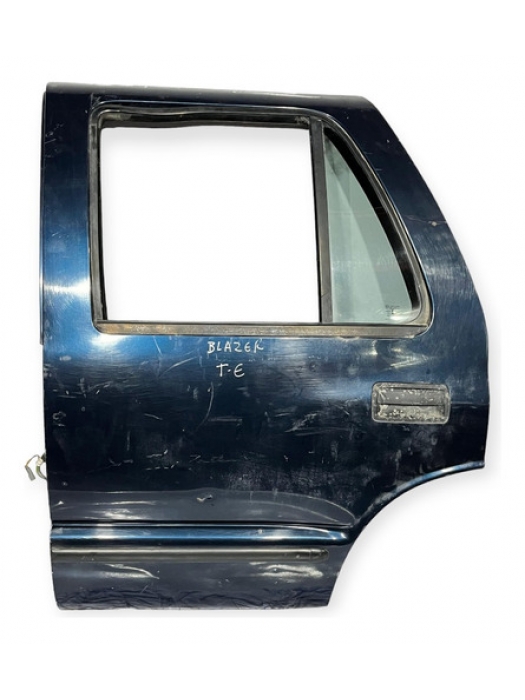 Porta Traseira Esquerda Gm Chevrolet Blazer 1996 1997 1998.