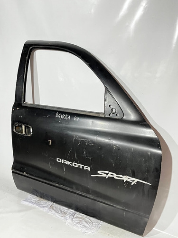 Porta Dianteira Direita Dodge Dakota 1999 2000 2001 02 Preta