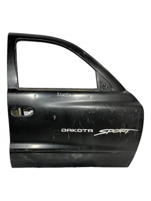 Porta Dianteira Direita Dodge Dakota 1999 2000 2001 02 Preta