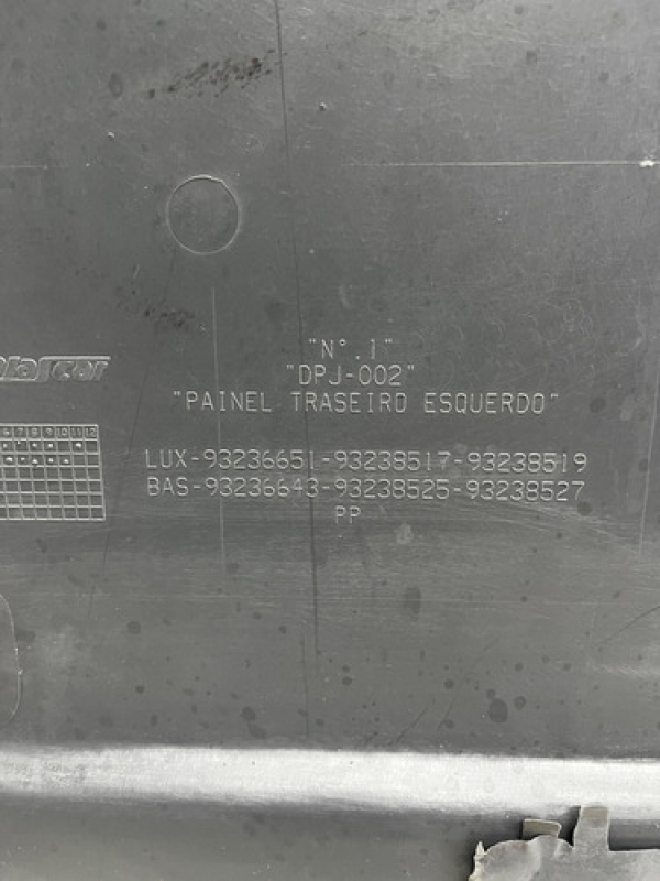 Forro De Porta Traseiro Esquerdo Gm Blazer 1996 1997 1998 99