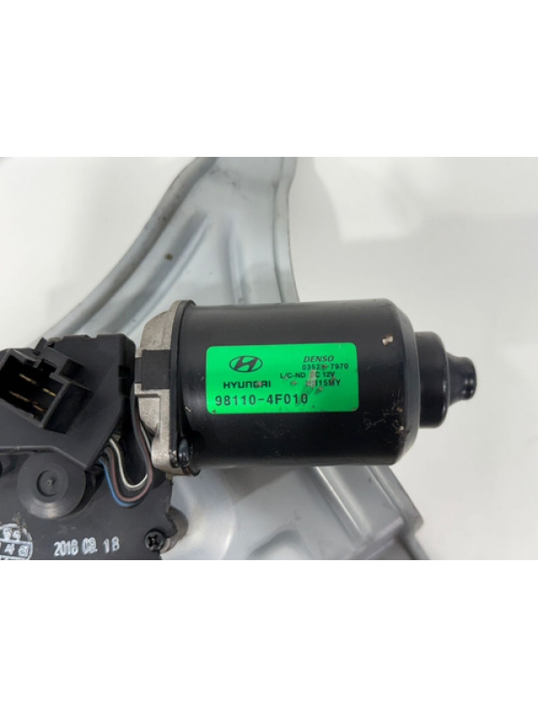 Motor Limpador Parabrisa Hyundai Hr 16v 2013 2014 015 À 2022